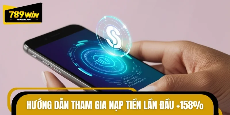 Hướng dẫn tham gia nạp tiền lần đầu +158%